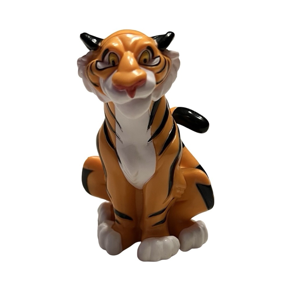 Disney Aladdin Rajah Tiger PVC Plastic Figure Toy Princess Jasmine Companion
